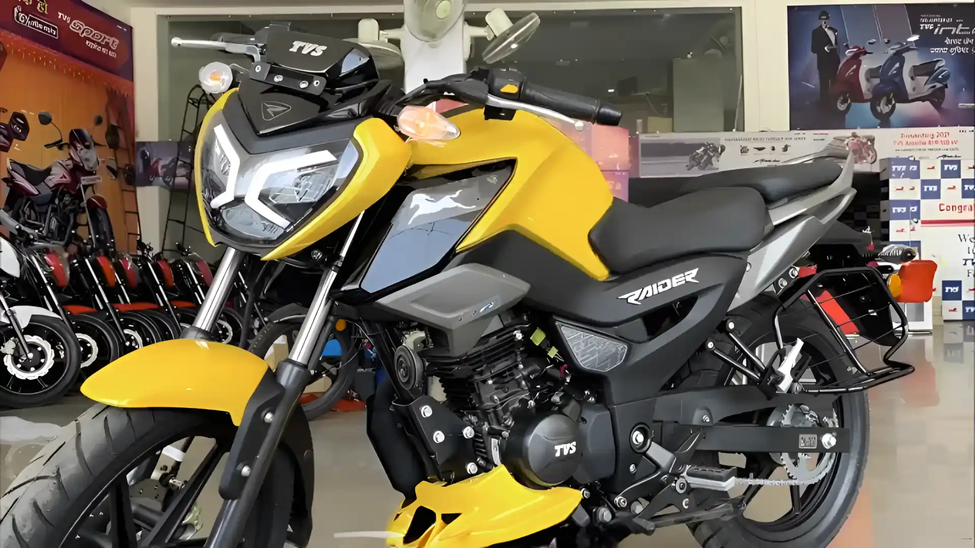 New TVS Raider 2025
